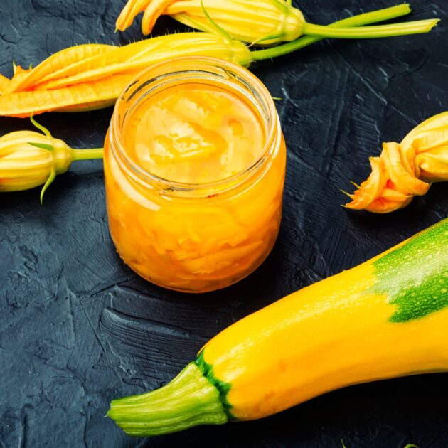 Confiture de courgettes bio