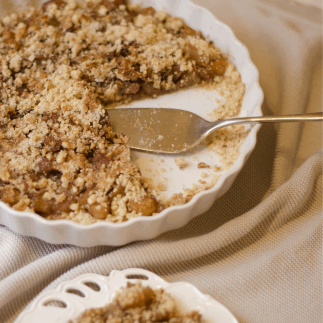 Tarte Maison Pomme & crumble spéculoos