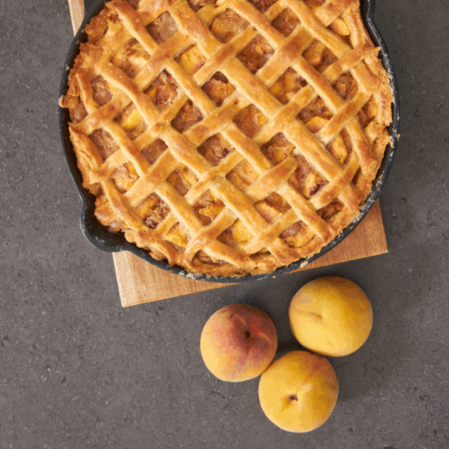 Tarte Maison Pêche