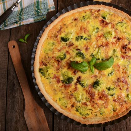 Quiche végétarienne