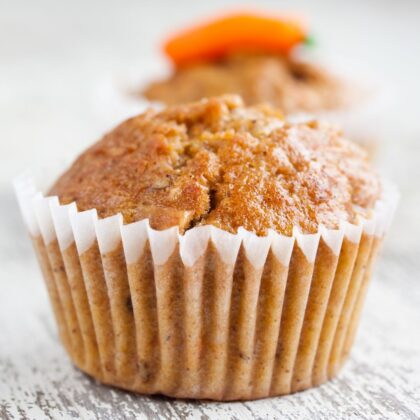 Cupcake Carotte & Chocolat