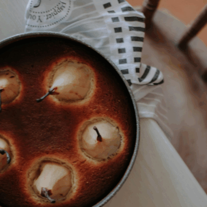 Tarte Maison Poire Chocolat